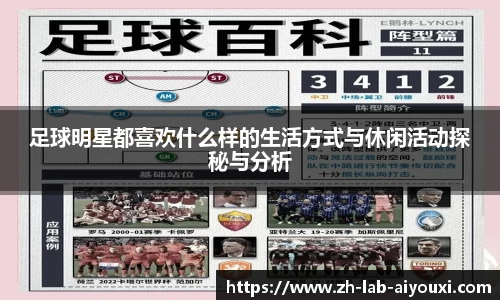 足球明星都喜欢什么样的生活方式与休闲活动探秘与分析
